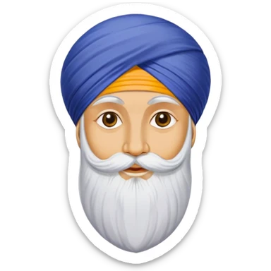 Stamp Sikh sticker