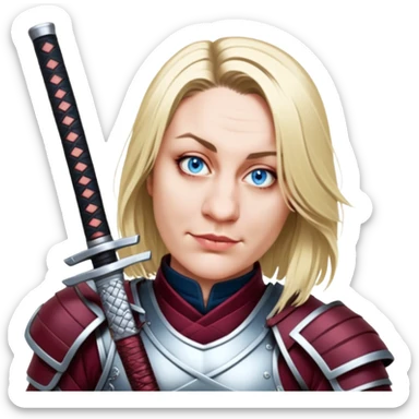 Resolute Samurai sticker