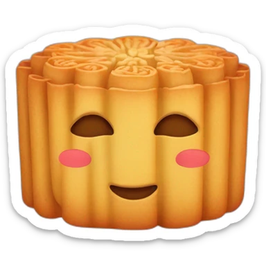 Mooncake sticker
