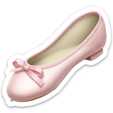 Ballet shoe sticker