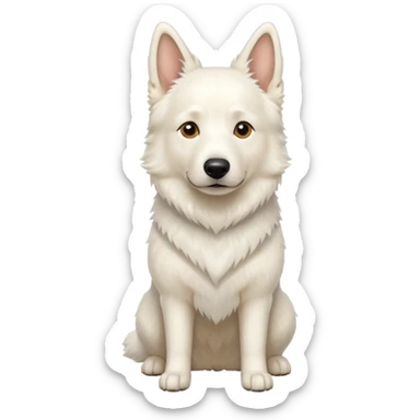 Pastor branco suíço sticker