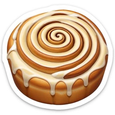 Cinnamon roll sticker