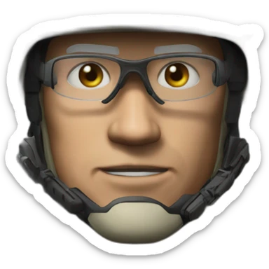 Soldier-76-jack-morrison sticker