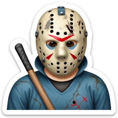 Jason voorhees  sticker