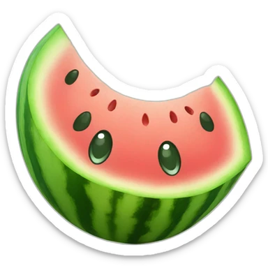 cute watermelon sticker