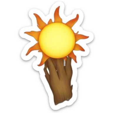 praise the sun sticker