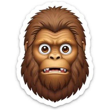 Bigfoot sticker