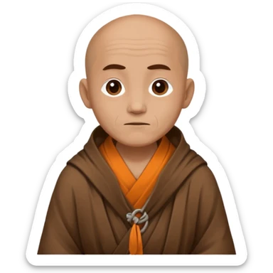 mountain monk sticker