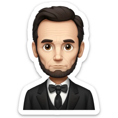 Abraham Lincoln sticker