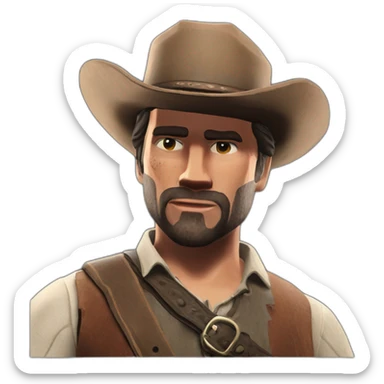 Red dead redemption 2 jhon sticker