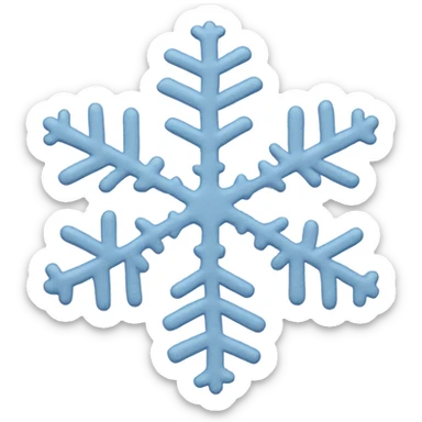 Snowflake next to the state of Texas  sticker