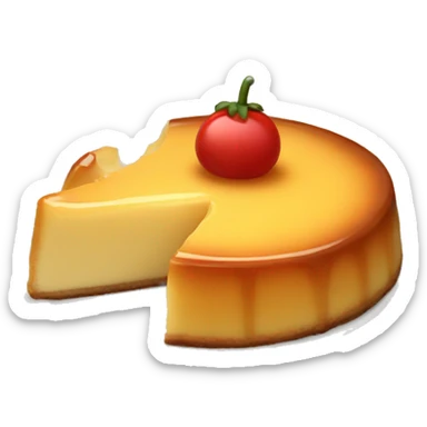Flan  sticker