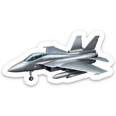 Fighter jet emoji sticker
