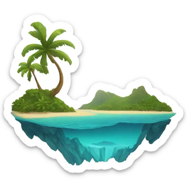 island sticker