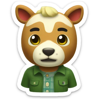 Animal crossing  sticker