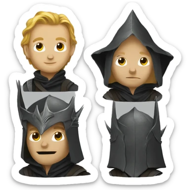 Cute Sauron  sticker