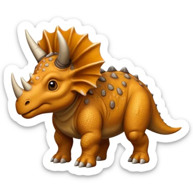 i need some thing like triceratops please more realistic sticker