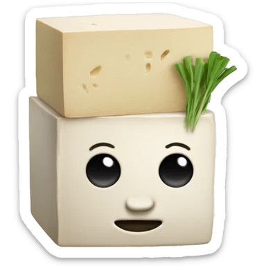 hacker tofu sticker