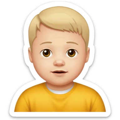 Homosexual boy with down sindrome sticker