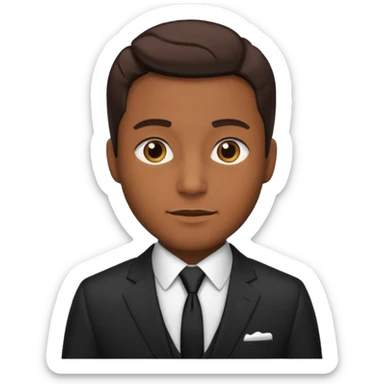 I ovaj braon 🤵 sticker