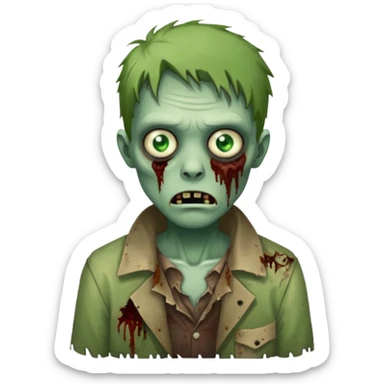 Zombie sticker