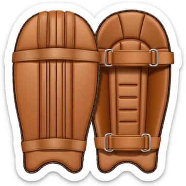 cricket pads sticker