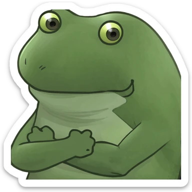 Mad with crossed arms emoji sticker