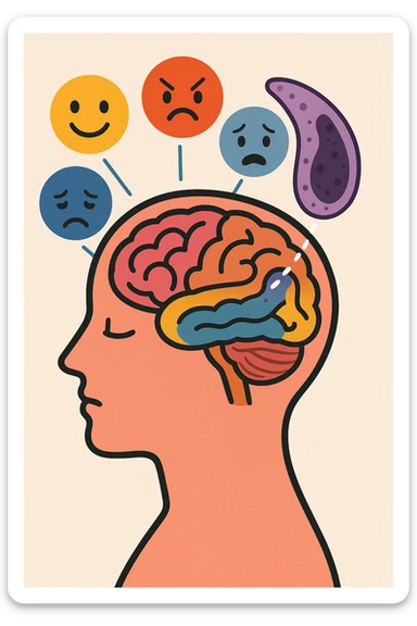 Toxoplasma gondii, infetta uomo che altera tutte le sue emozioni sticker