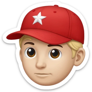 HAT with MAGA sticker