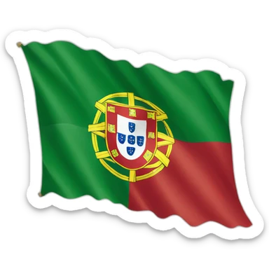 portugal flag sticker