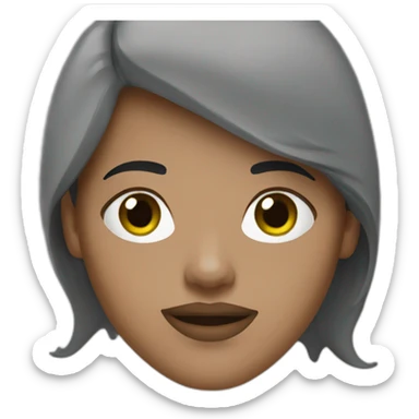 seahawks fan female sticker