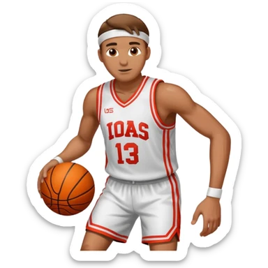 Top basgetbol sticker