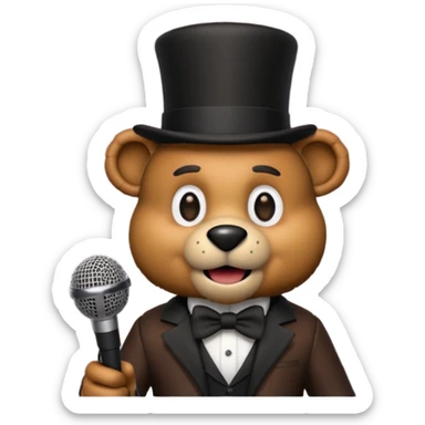 freddy fazbear sticker
