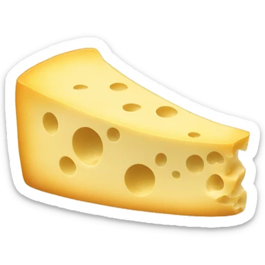 foot shaped cheese sticker