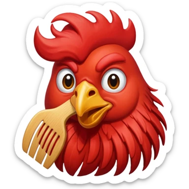 Cock sticker