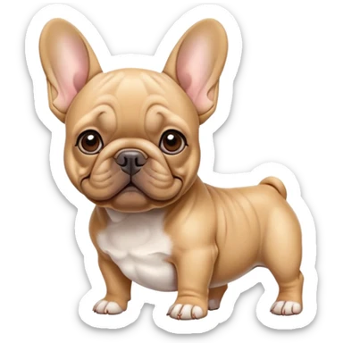 Frenchie dog sticker