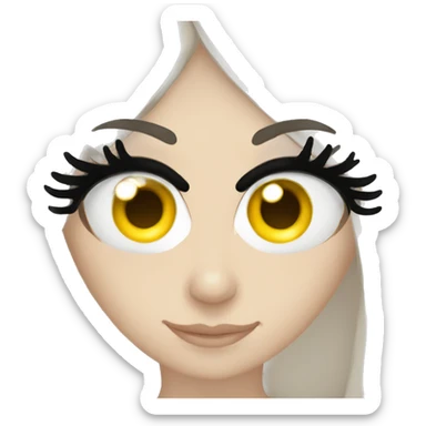 eyelash lamination sticker