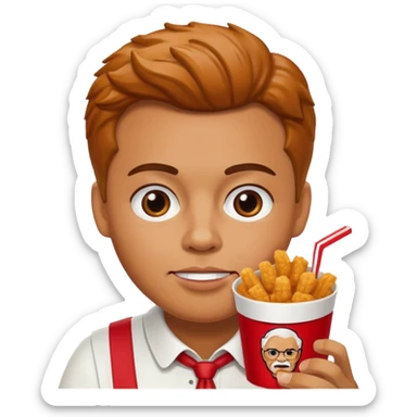 kfc lover sticker