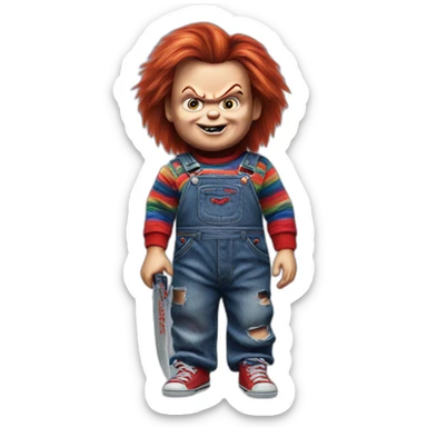 chucky sticker