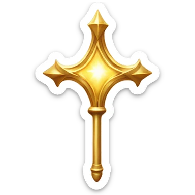 Technomancy Aether-Holy Wand (Supra-Technomancy Righteousness) x 6447898873e56087. sticker