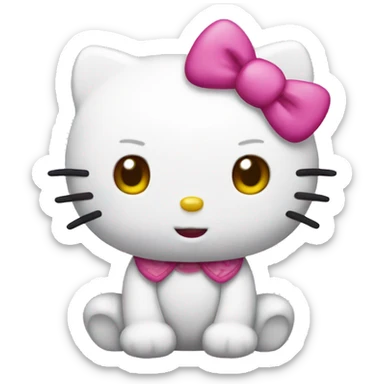 Hello kitty  sticker