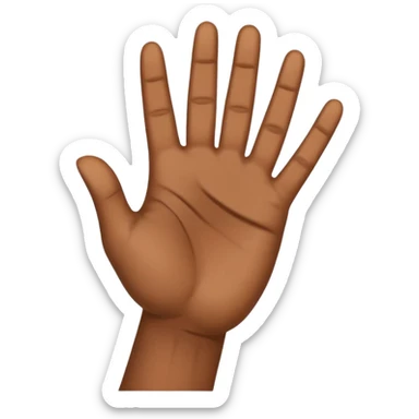 West side hand sign sticker