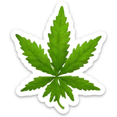 weed nug  sticker