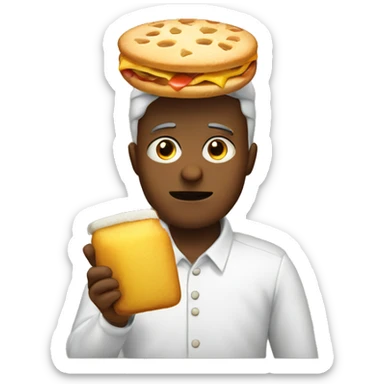 Prohibited food sticker