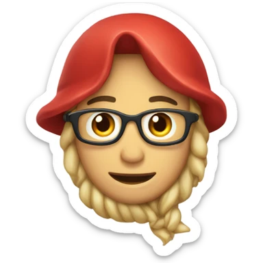 Estrella de mar roja sticker