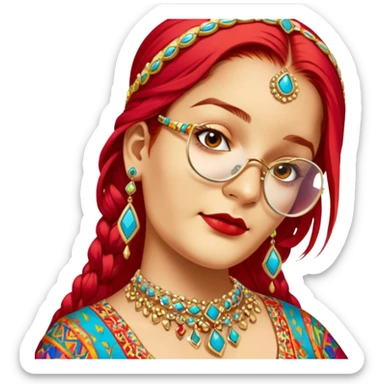 Vibrant Ceremonialist sticker