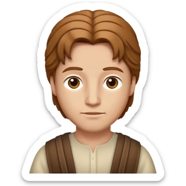 boaz - man from the bible sticker