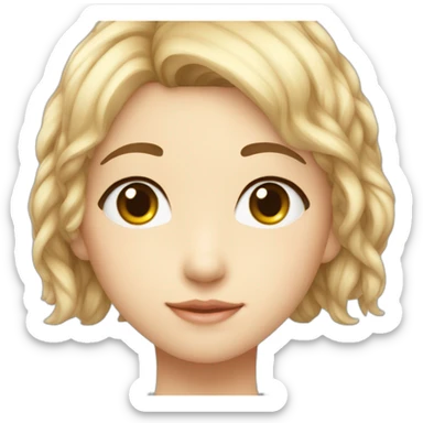 Ai hoshino , qui fais un coeur sticker