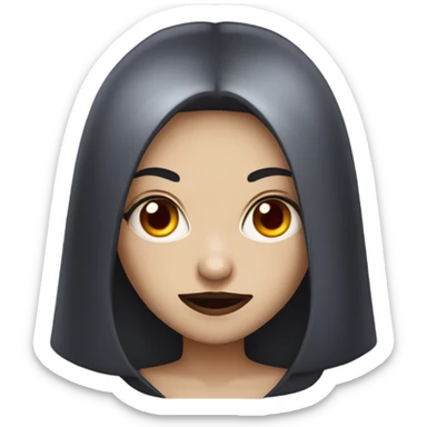 Vampire girl  sticker