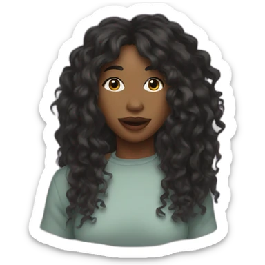 Sza qui chante sticker